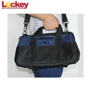 Bag Offer Cloi Diogelwch Cludadwy Glas Du