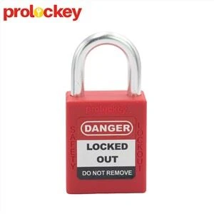 Padlock Diogelwch hualau alwminiwm 25mm
