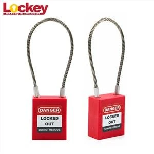 Lockout Tagout Diogelwch Cable Dur Clo Clap Clo